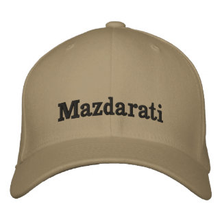 Mazdarati-Mütze Bestickte Baseballkappe