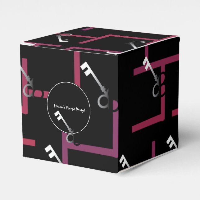 Maze Escape Party Maze Favor Candy Box Geschenkschachtel (Vorderseite)