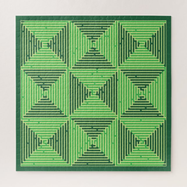 Maze Patchwork Puzzle (Vertikal)