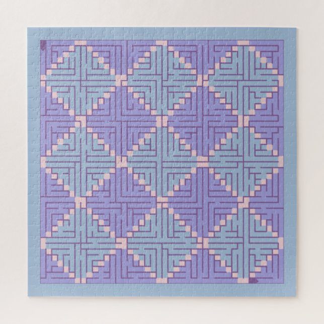 Maze Patchwork Puzzle (Vertikal)