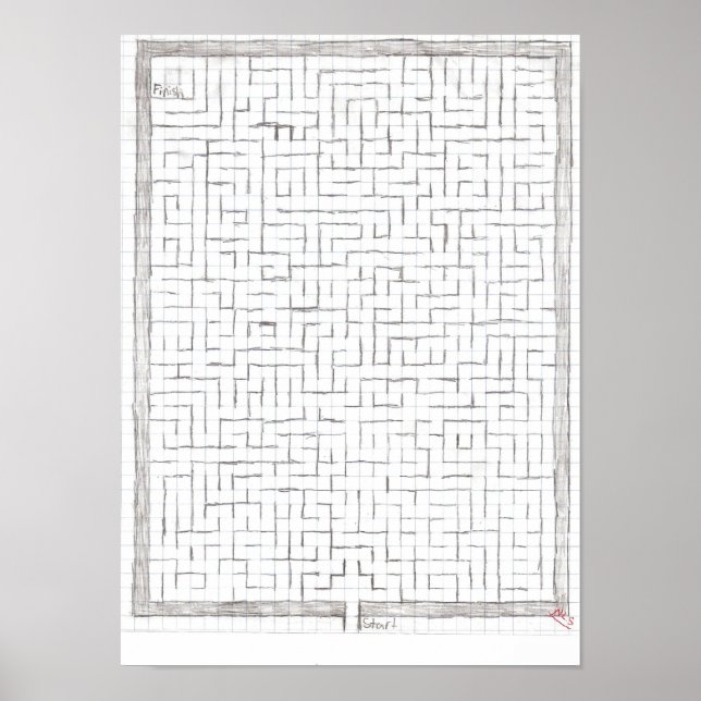 Maze Poster 1 (Vorne)
