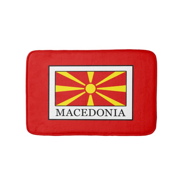 Mazedonien Badematte (Vorderseite)