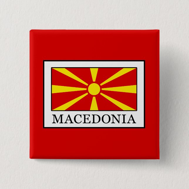 Mazedonien Button (Vorderseite)