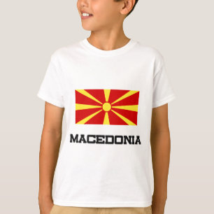 Mazedonien-Flagge T-Shirt
