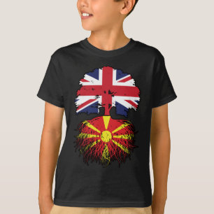 Mazedonien Großbritannien Vereinigtes Königreich T-Shirt
