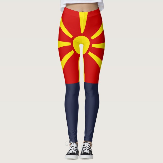 Mazedonien Leggings (Vorderseite)
