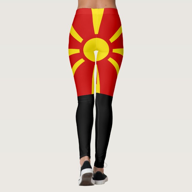 Mazedonien Leggings (Rückseite)