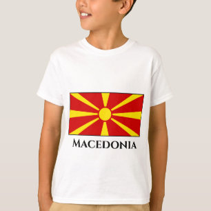 Mazedonien (Mazedonien) Flagge T-Shirt
