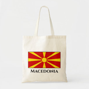 Mazedonien (Mazedonien) Flagge Tragetasche