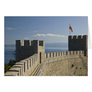 MAZEDONIEN, Ohrid. Burg Car Samoil - Burg 2