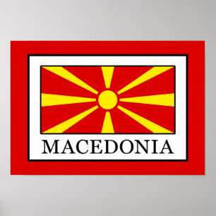 Mazedonien Poster