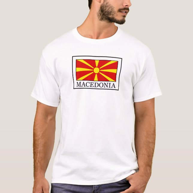 Mazedonien T-Shirt (Vorderseite)