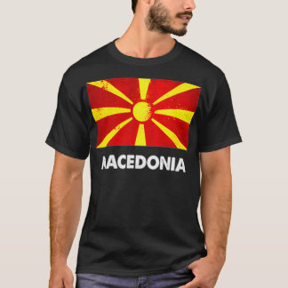 Mazedonische Flagge T-Shirt