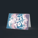 MAZEL TOV BAR BAT MITZVAH Maßgeschneiderte moderne Karte<br><div class="desc">Handgezeichneter Text von mir für Sie. Fügen Sie Ihren eigenen Text in die Innenseite der Karte oder ändern Sie die Hintergrundfarben. Für weitere Designs und Farben Karo mein Shop! Oder lass mir Bescheid, wenn du etwas Angewohntes willst. Ich habe auch passendes Packpapier und natürlich sowohl Bar und Bat Mitzvah Versionen!...</div>