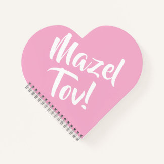 Mazel Tov pink Notizbuch