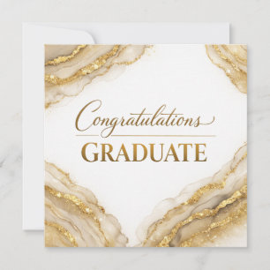 Mazel Tov zur bestandenen Prüfung   Gold Achat