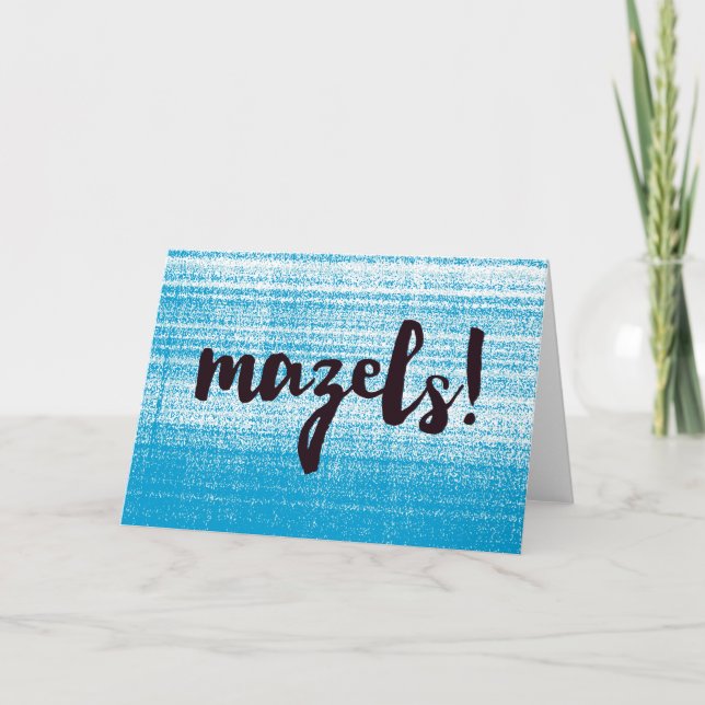 Mazels Rosa Karte (Vorderseite)
