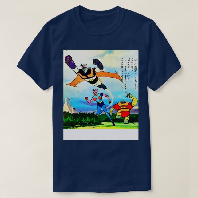 Mazinger Z Diana A Boss Borot Robot T-Shirt (Design vorne)