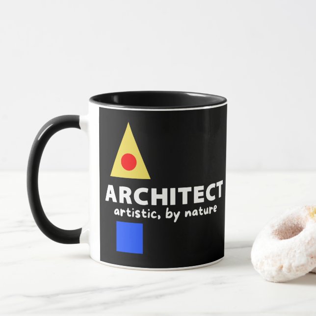 Mazipoodles Architect Artistic Tasse (Mit Donut)