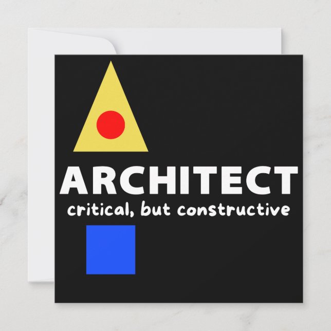 Mazipoodles Architect Critical (Vorderseite)