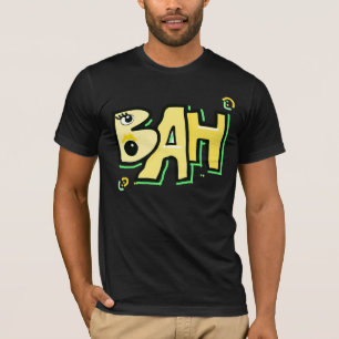 Mazipoodles Bah Humbug 3D Yellow Green T-Shirt