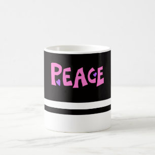 MAZIPOODLES Frieden Rosa 2 Kaffeetasse