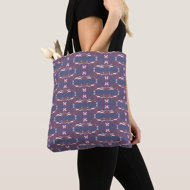 Mazipoodles Leapfrog - Blue Magenta Brown White (Von Nahem)