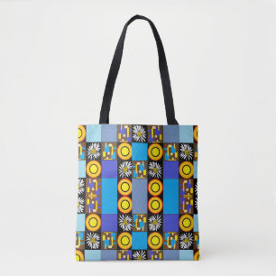 Mazipoodles Patchwork Quilt 3 Blue