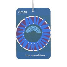 Mazipoodles Sonnenblume Sonnenschein: Blau 3