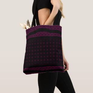 Mazipoodles Squares and Studs - Deep Magenta