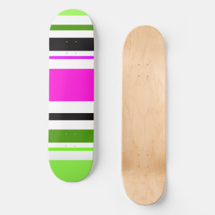 MAZIPOODLES Streifen Spaghetti 153 Skateboard