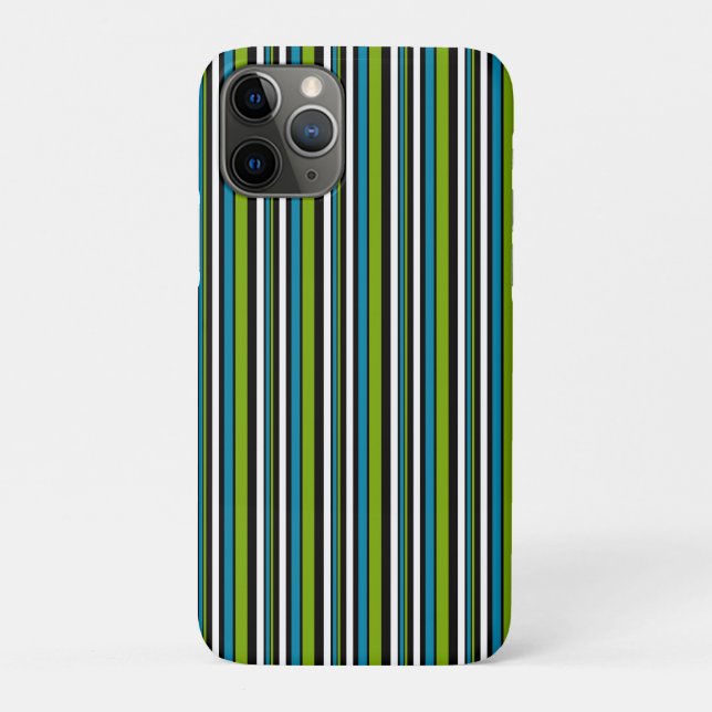MAZIPOODLES Streifen Spaghetti 46 Case-Mate iPhone Hülle (Rückseite)