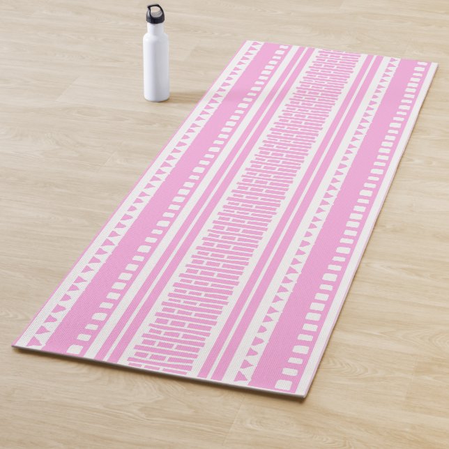 MAZIPOODLES Strippengeflechtmuster 174 Yogamatte (Beispiel)