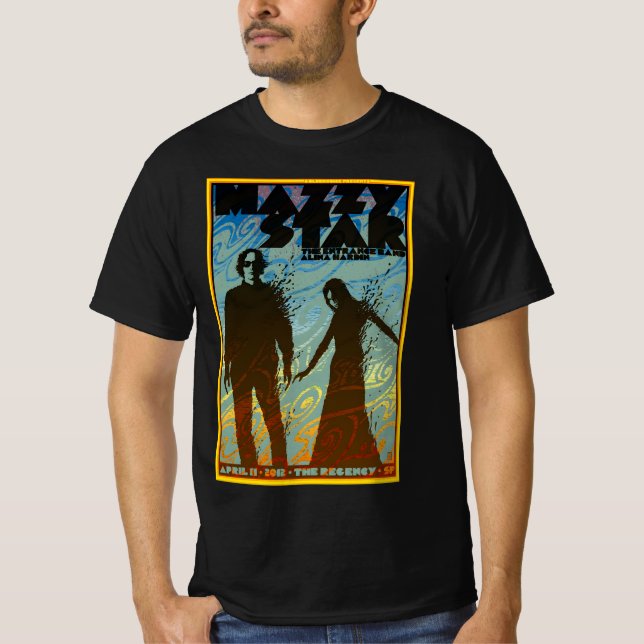 Mazzy Star-Farbton T-Shirt (Vorderseite)