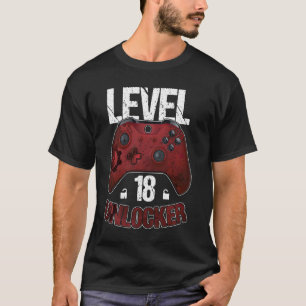 Mb35 Level 18 Unverriegelter Cooler Videospieler 1 T-Shirt