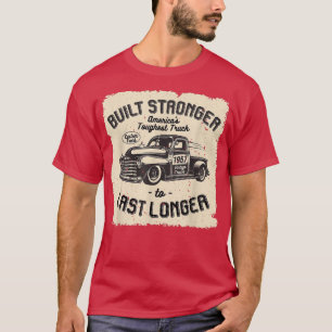 mb 1957 Vintager Lkw Geburtstag wurde stärker auf  T-Shirt