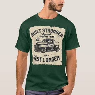 mb 1960 Vintager Lkw Geburtstag wurde stärker auf T-Shirt