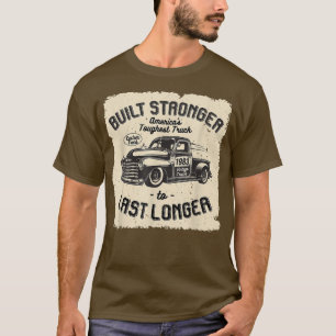 mb 1983 Vintager Lkw Geburtstag wurde stärker auf  T-Shirt