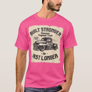 mb 1988 Vintage LKW Geburtstag Stärker Gebaut Um L T-Shirt