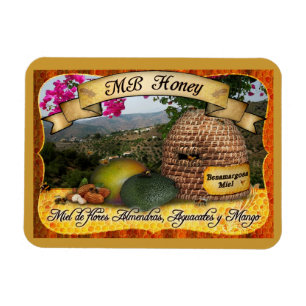 MB Honey aus Benamargosa, Spanien Magnet