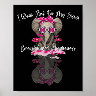 Mb trage ich Rosa für meine Schwester Elephant Bru Poster