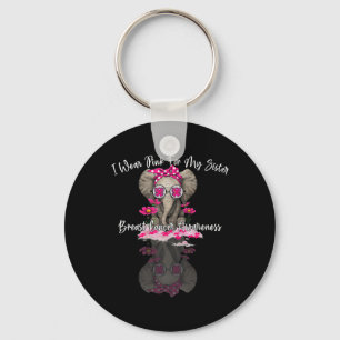 Mb trage ich Rosa für meine Schwester Elephant Bru Schlüsselanhänger