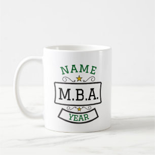 MBA-Abschluss-Geschenk für personalisierte Mug Kaffeetasse