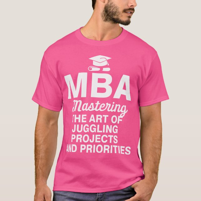 MBA beherrschen die Kunst des Juckreizes von Proje T-Shirt (Vorderseite)