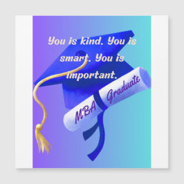 MBA-Geschenk Magnetkarte