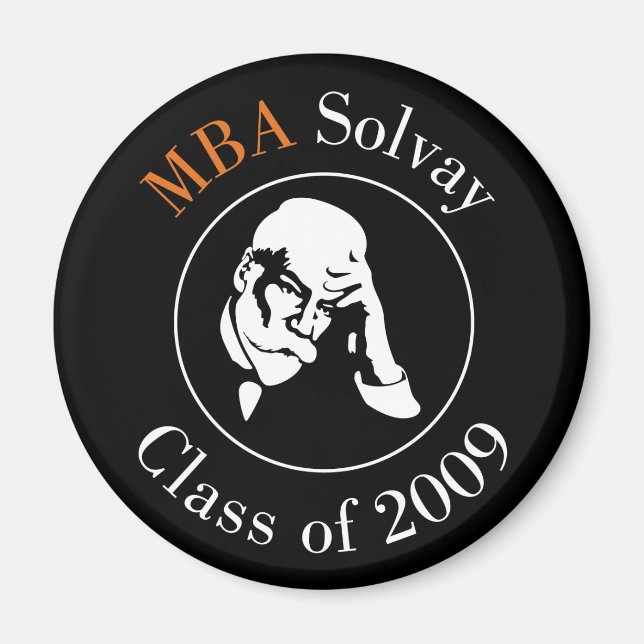 MBA Solvay - Klasse 2009 Magnet (Vorne)