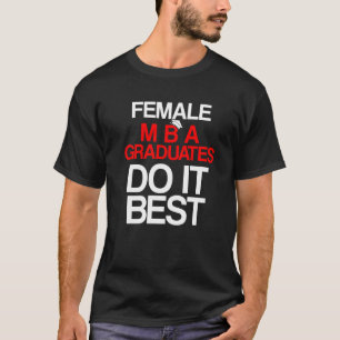 Mba Student Business Degree Abschluss T-Shirt