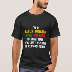 Mba Student Business Degree Abschluss T-Shirt