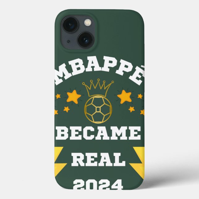 Mbappé wurde 2024 Real Case-Mate iPhone Hülle (Rückseite)