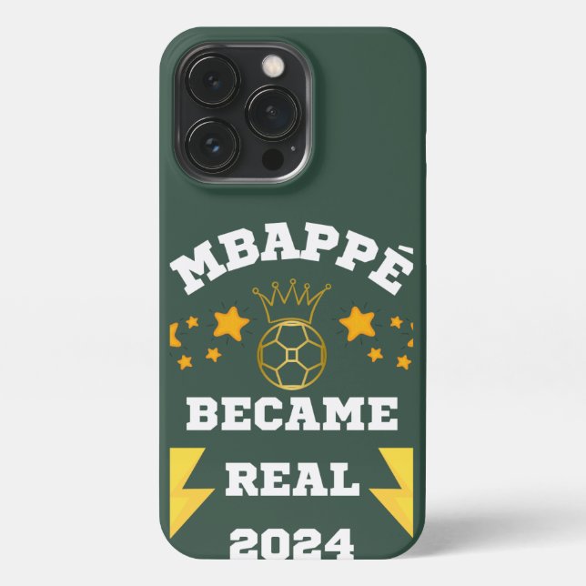 Mbappé wurde real 2024 iPhone hülle (Rückseite)